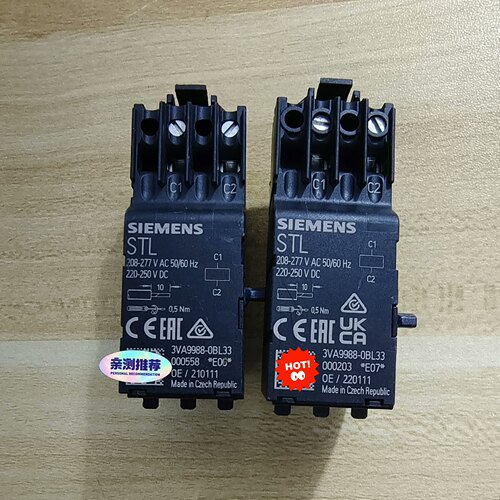 西门子3VA9988-0BL33断路器欠压脱扣器，全新无包装议价