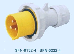 上丰工业插头三极芯防水