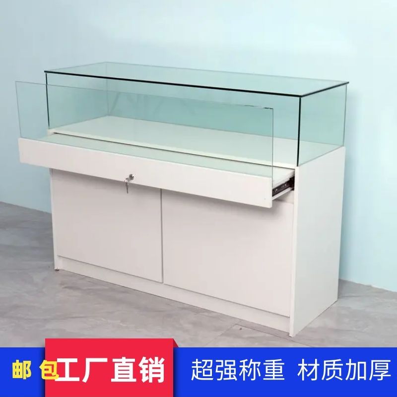 珠宝首饰柜台样品展览陈列柜展览柜眼睛店商场玻璃柜展示柜定制
