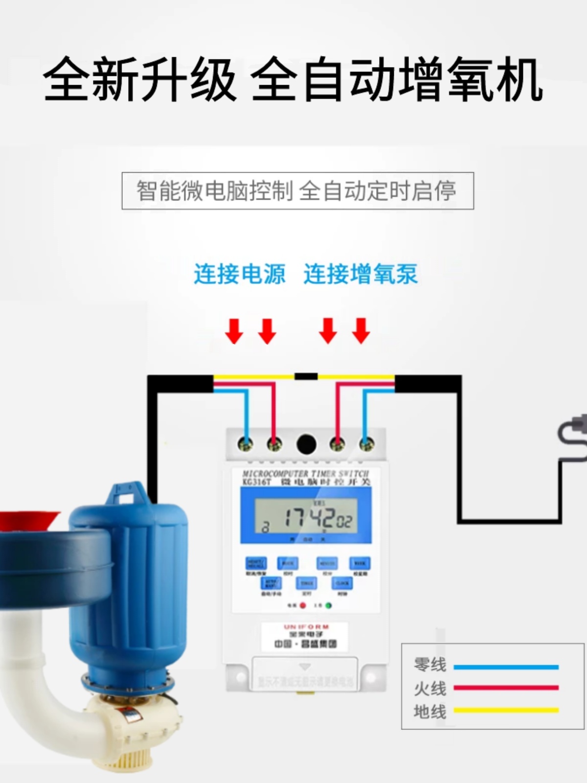 京岭鱼塘专用3寸增氧浮水泵水池景观喷泉灌溉4寸大功率抽水机220v