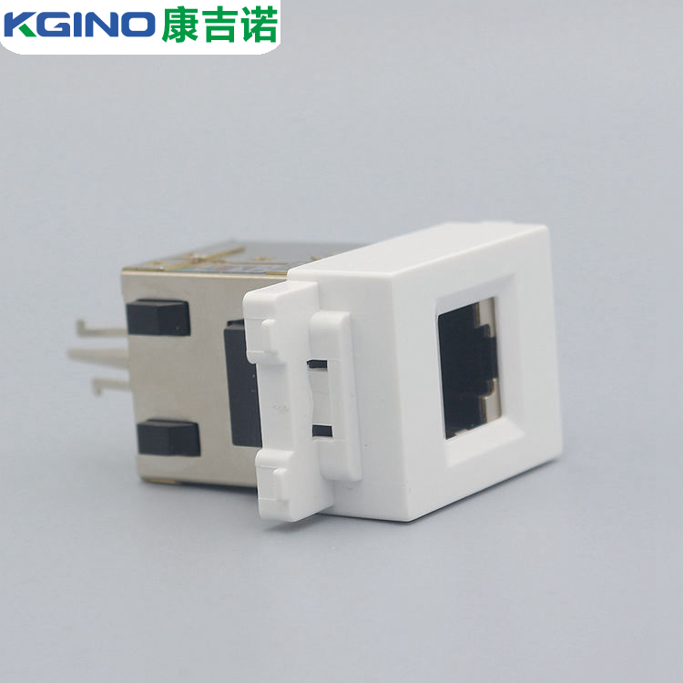 型屏蔽六类电脑模块千兆