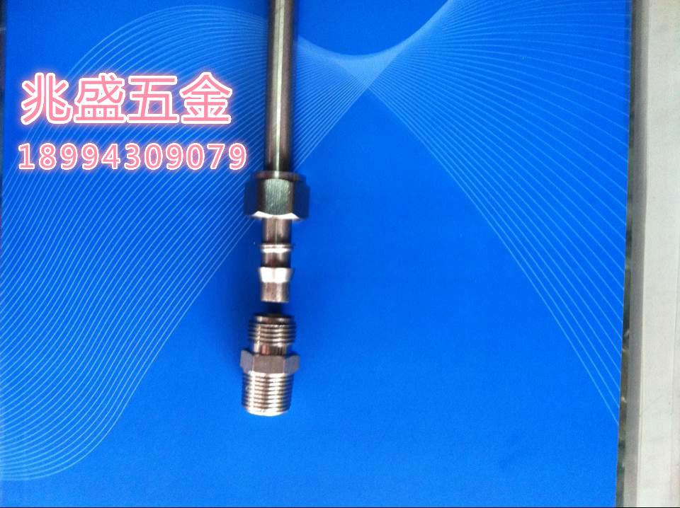 不锈钢卡套接头直通终端