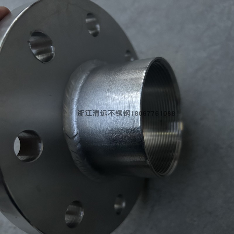 不锈钢法兰内丝接头加长