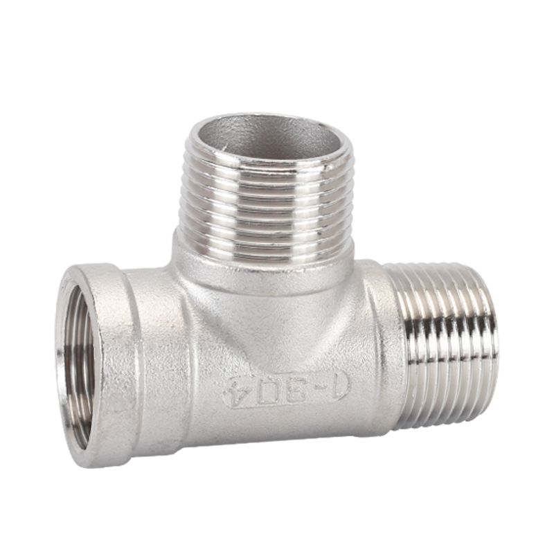 不锈钢三通寸内外丝水管