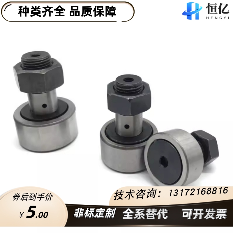 BPF21/22-d3-d4-d5-d6-d8-d10-d12-d20-d24-d30-PP凸轮轴承随动器