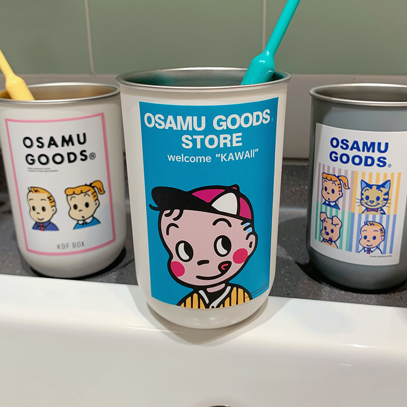 不锈钢情侣杯子原田治亚