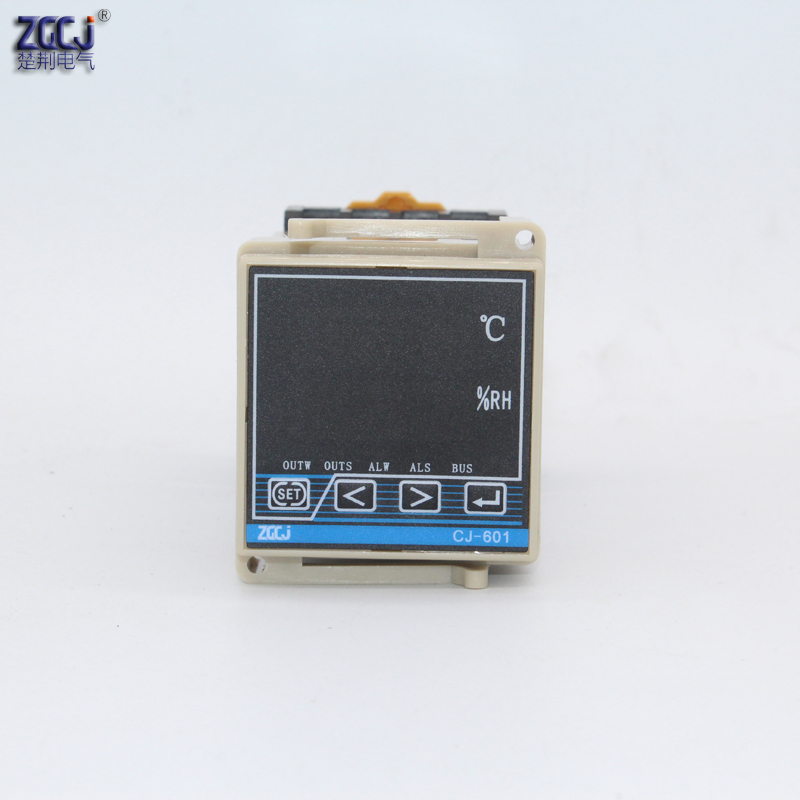 新款48温湿度控制器 cj-601 导轨式湿度计 智能工业仪表 高精度