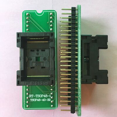 RT809H PEB弹跳座一一对应座TSOP32/40/48脚弹跳座 bios转接座