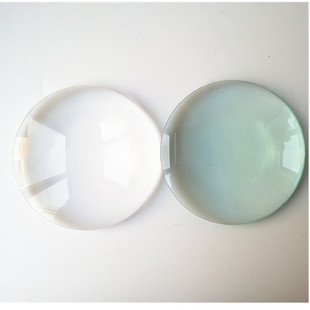 放大镜镜片直径127mm 光学玻璃白波清波可选10倍5倍8倍放大镜镜片