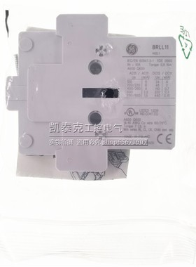 原装正品GE通用接触器侧装辅助触点BRLL11 1开1闭 BRLL02 2常闭