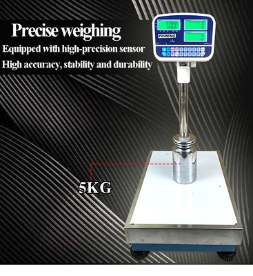 FUHENG electronic scale connected with printer alarm light