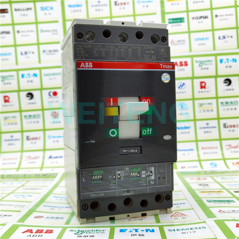 询价ABB塑壳断路器 T4S T4N 250 PR221DS 3P 空气开关250A 三相38