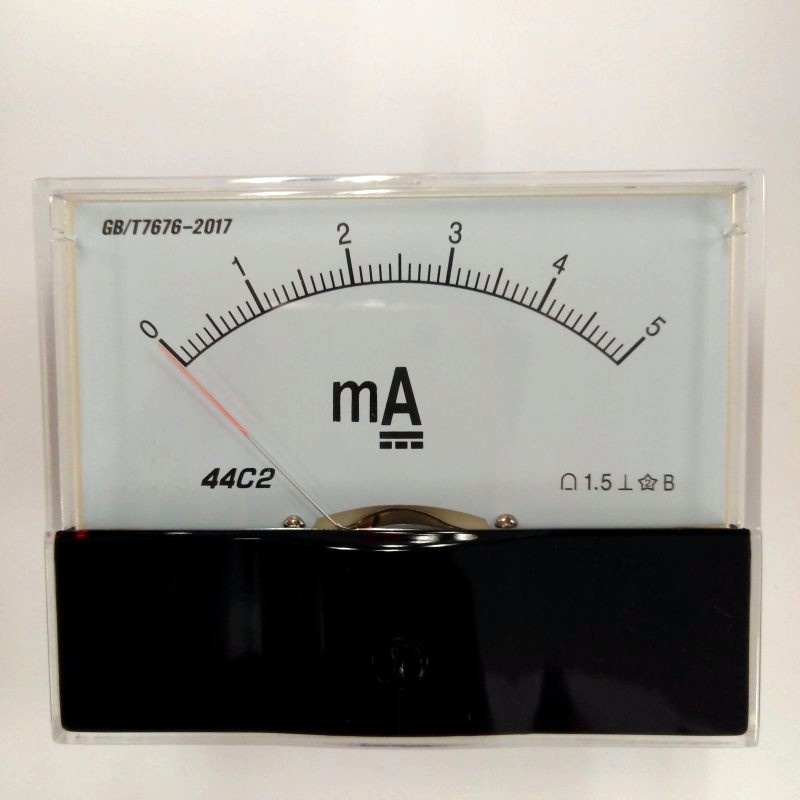 44C2 3mA5mA10MA 20MA 30MA 50mA 100MA 300MA直流指针毫安电流表