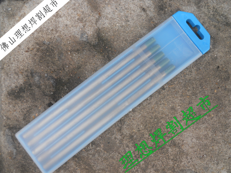 万奇太宝电极 绿头钨棒 纯钨电极 氩弧焊钨针 6.0*150mm 纯钨