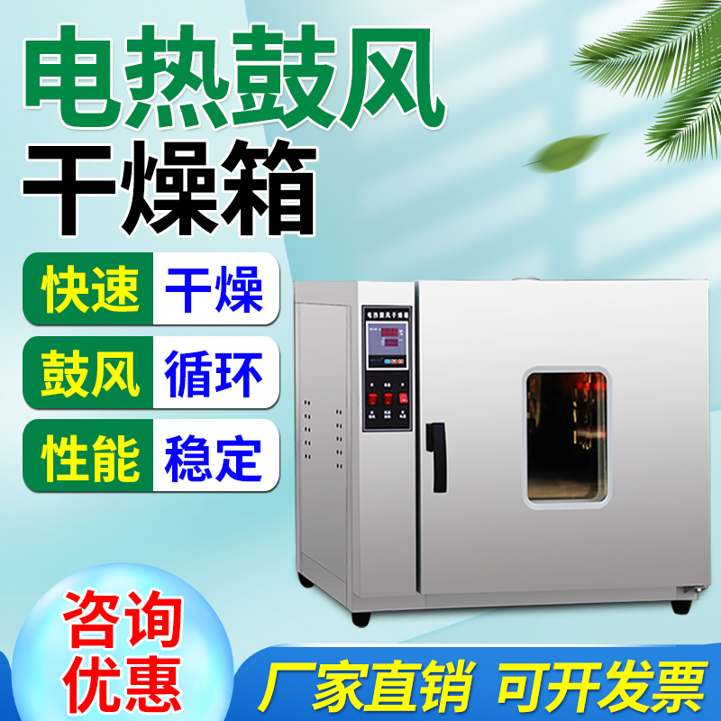 实验室干燥箱中药材加热循环烤箱小型恒温鼓风烘干机高温工业烘箱