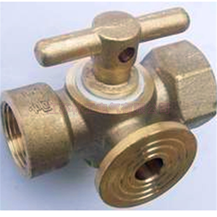 锅炉三通旋塞压力表用接