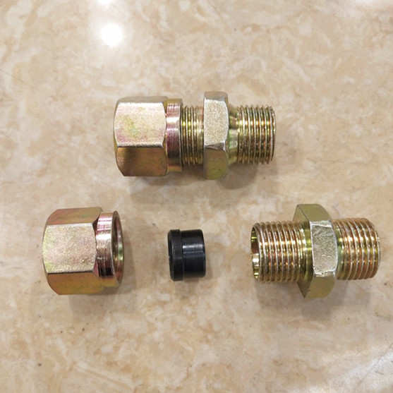 卡管直通套接头转外径铜