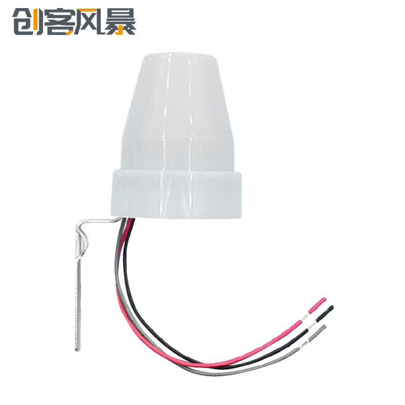 AS-22光控开关天黑全自动亮光控开关路灯220V10A室外防雨感光可调