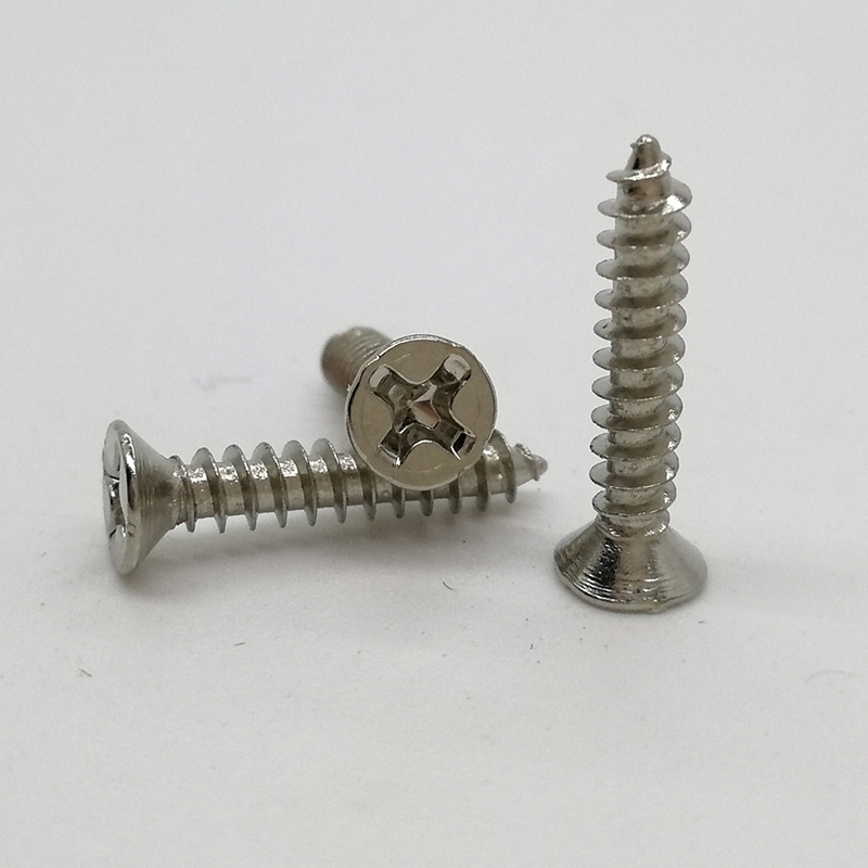 促销环保镀镍十字沉头平