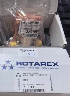 德国罗达莱克斯rotarex手动高压隔膜阀VCR接口M4SIVHM2V1KMM原装