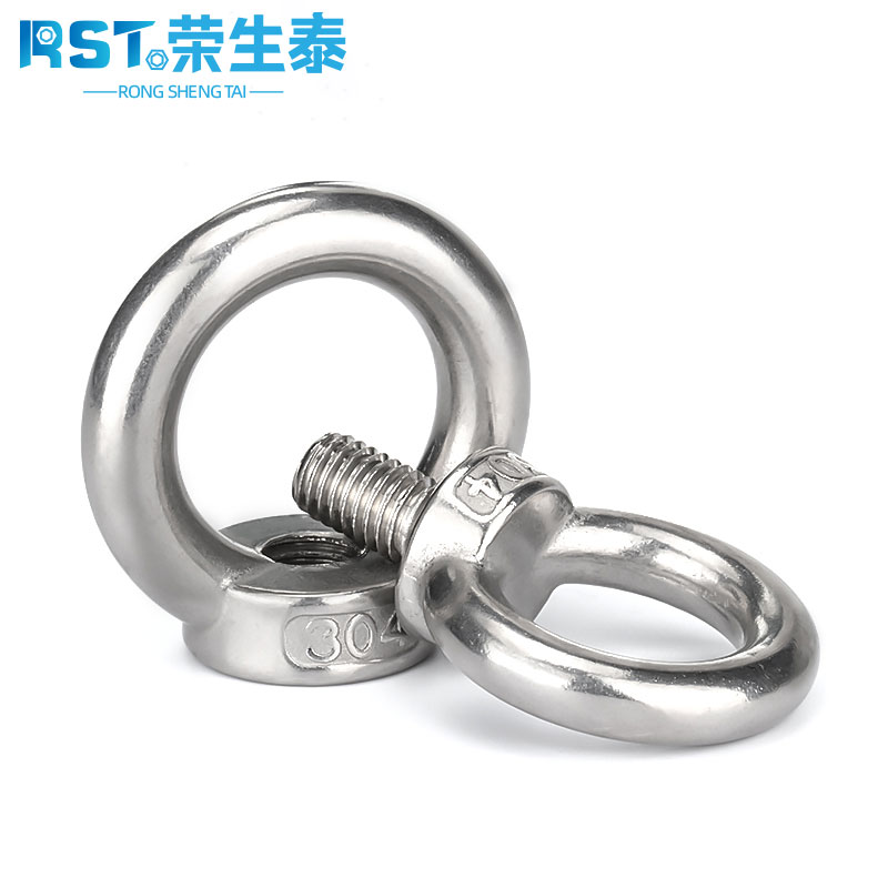 吊母圆环钩螺钉带圈不锈