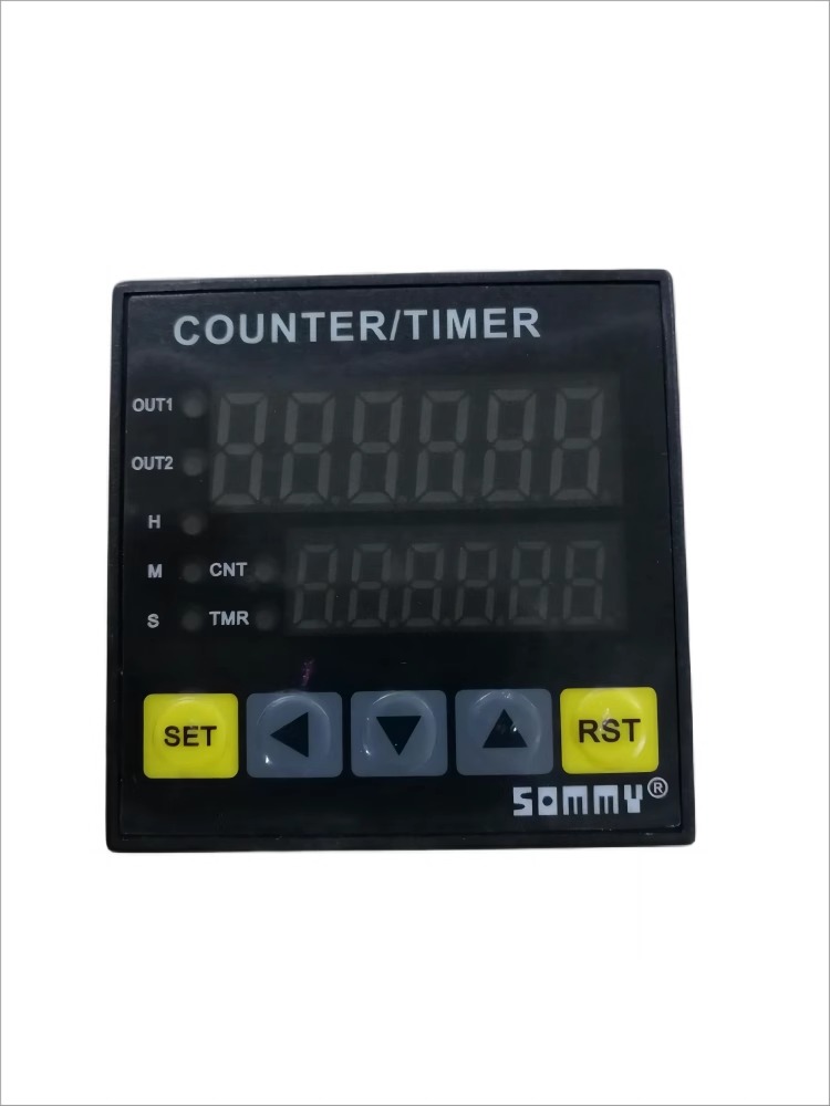 SOMMY松美CQ4-RC60自动计米器CQ7-RC60两段设定加减计数器计时器