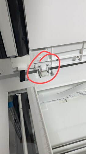 奔图M7160DW 打印机配件 PANTUM m6760 6860盖板支架卡扣 合页