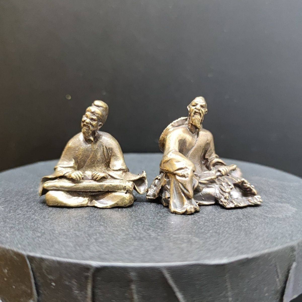 黄铜禅意摆件伯牙觅知音钟子期历史古代盆景花盆鱼缸奇石造景人物,标准件/零部件/工业耗材,输送带/传送带,淘宝优惠券,粉丝福利购,淘宝优惠卷