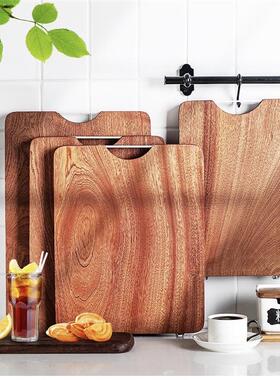 Bamboo Chopping Block Tool Wooden Cutting Board Kitchen Stuf