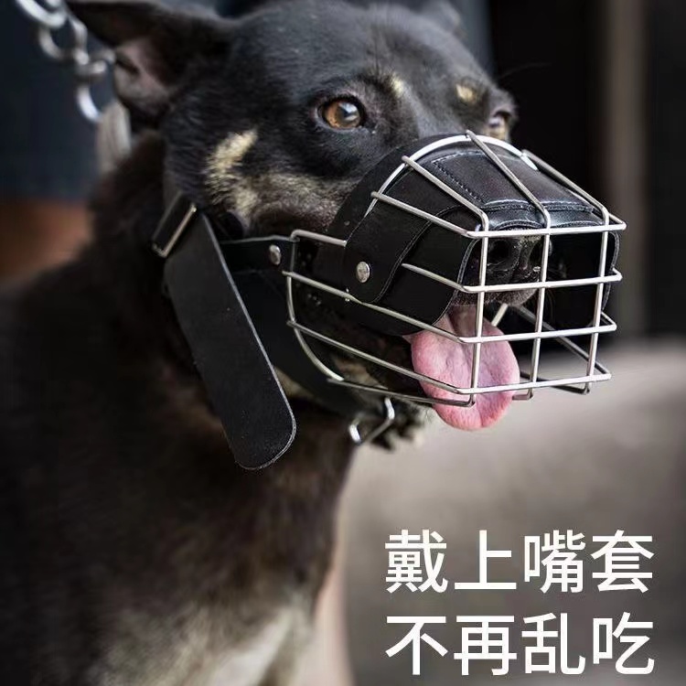 宠物狗嘴套防咬神器乱吃