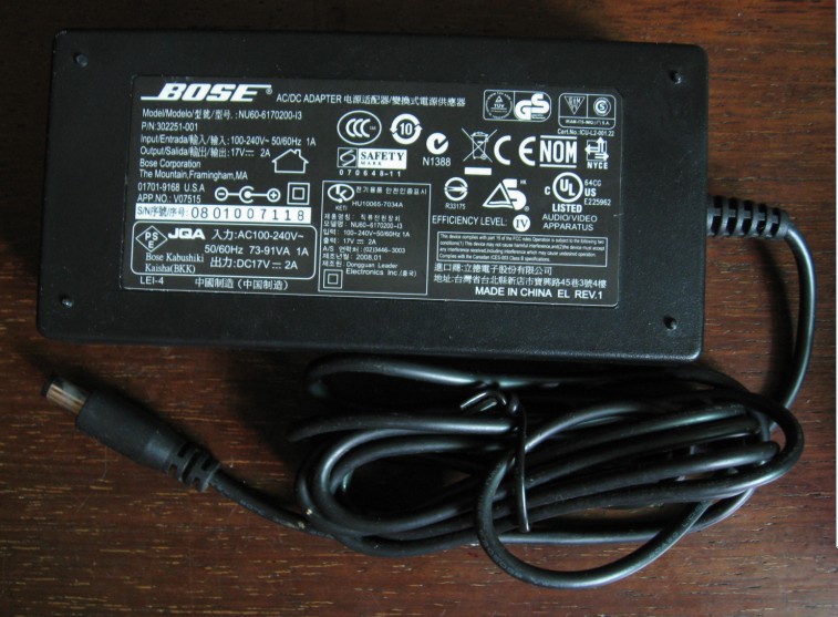 原装美国音响箱直流变压