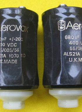 英国产BHC Aerovox 680u400V ALS21A系列金字补品电解