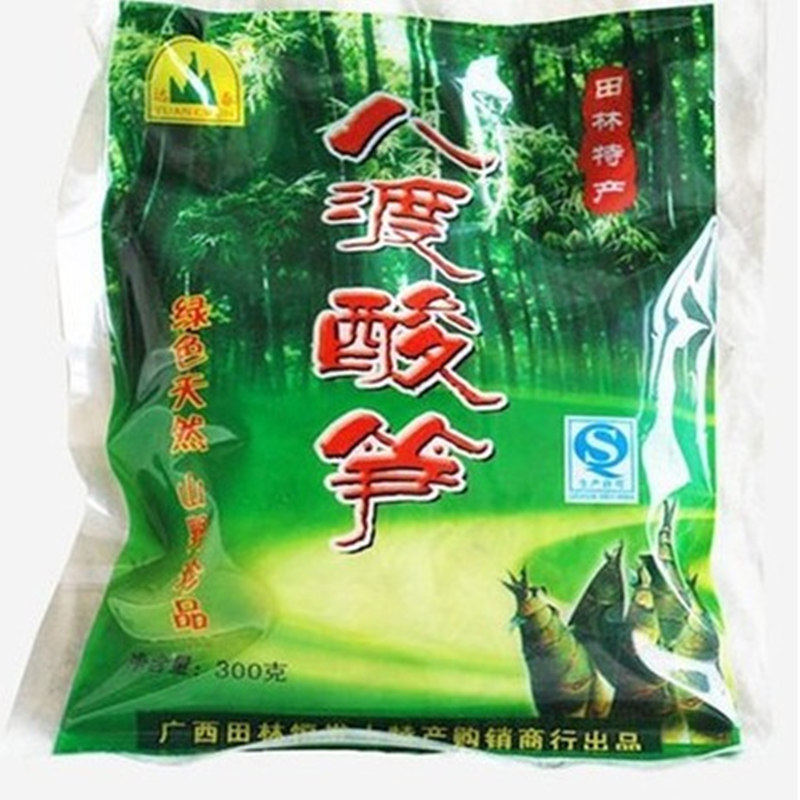 余远春田林八渡酸笋300g*3袋包邮螺蛳粉桂林米粉清水笋广西特产
