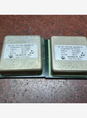 全新二手OCXO MV102(ROHS 5) 恒温晶振 10MHZ超议价商品
