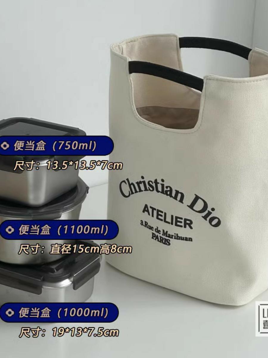 手拎外出文艺帆布上班化