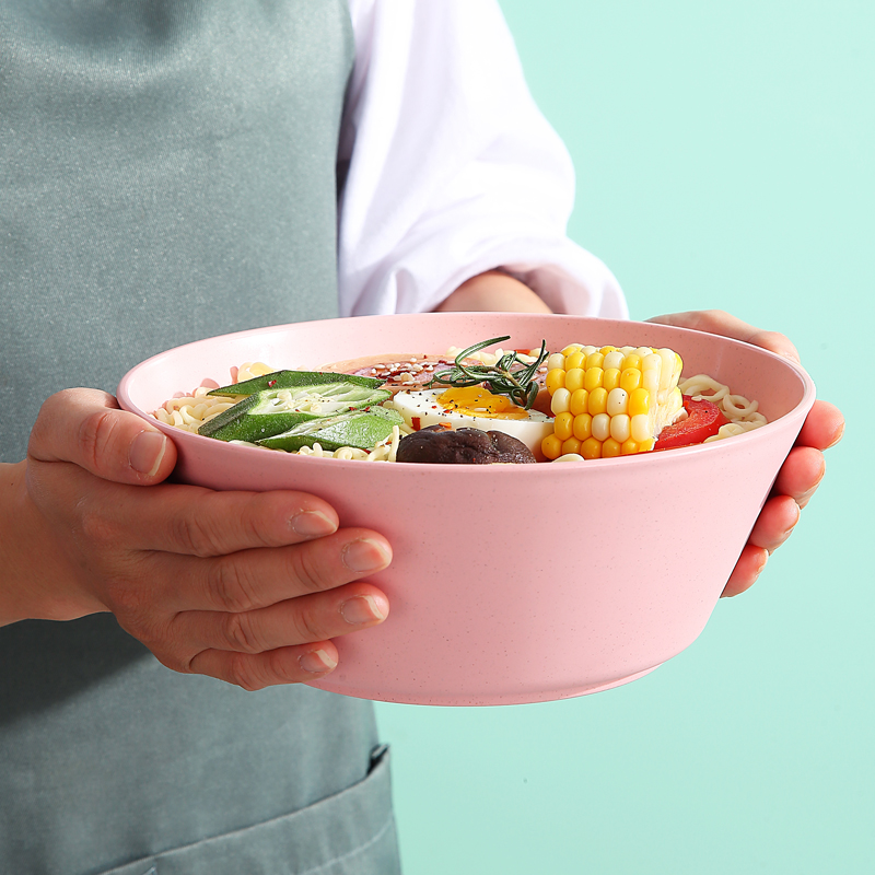 日式简约拉面碗塑料大号