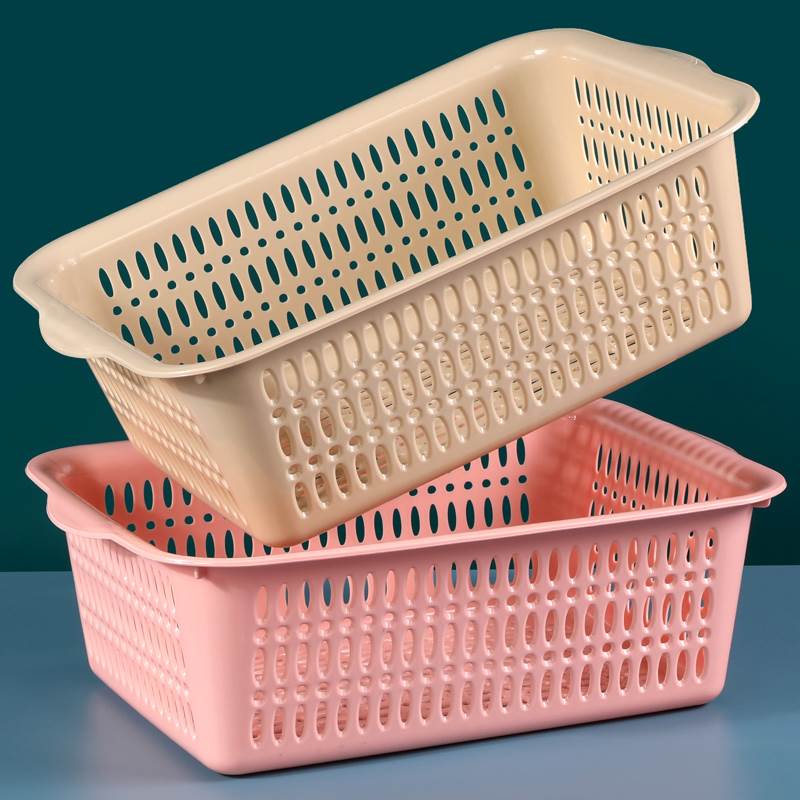 厨房塑料长方形深款沥水篮菜篮子方筛水果筐洗菜盆果盆菜筐洗果篮