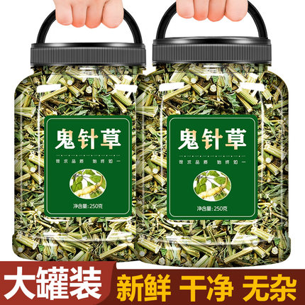 新货鬼针草绛压茶中药新鲜野生干三叶鬼针草花正品金盏银盘中药材