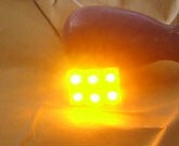 超亮橙色光 LED 高亮度发光二极管组合灯6只发光管装配