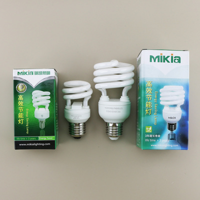 MiKia明凯照明 明凯节能灯5W7W9W12W14W18W20W23W25W35W螺口E27