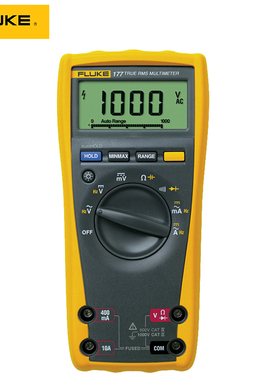 福禄克 F175C 177C 179C真有效值数字高精度万用表工业过程万能表