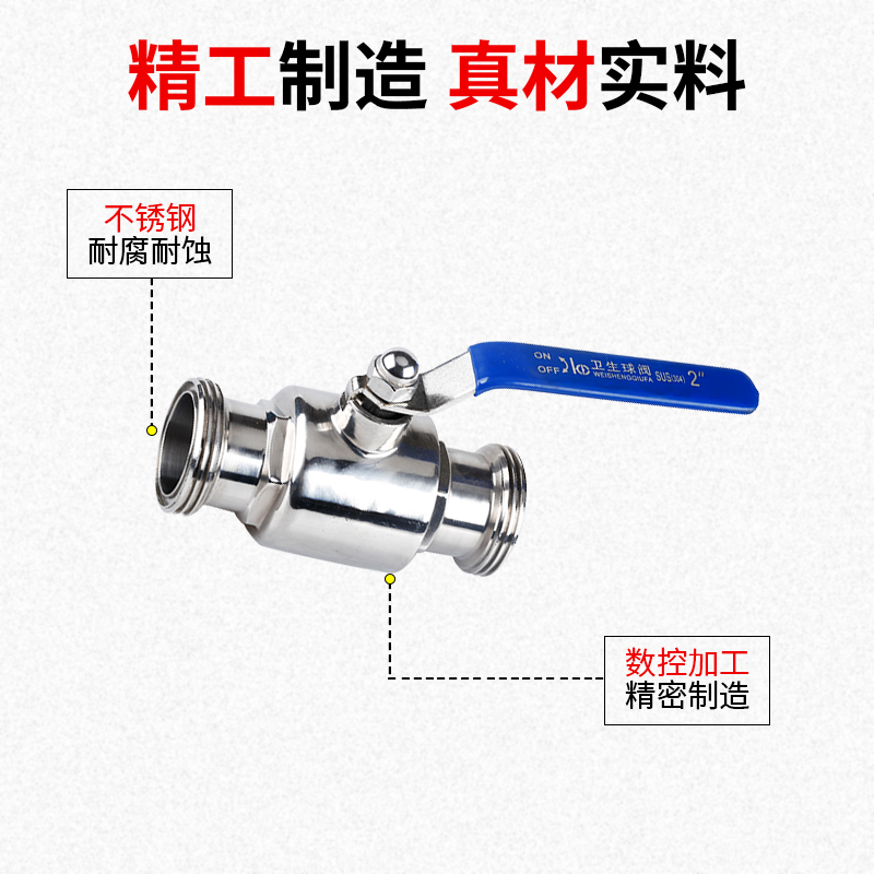 新州不锈钢型螺纹球阀卫