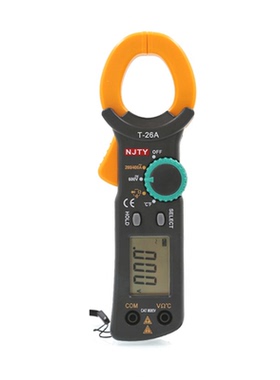 正品天宇钳形表T26A万用数字交流表T26B电流测试检测仪T-26A多用