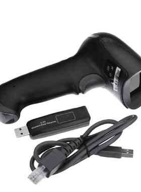 2024 New 433MHz Wireless Laser Barcode Scanner Reader Memory