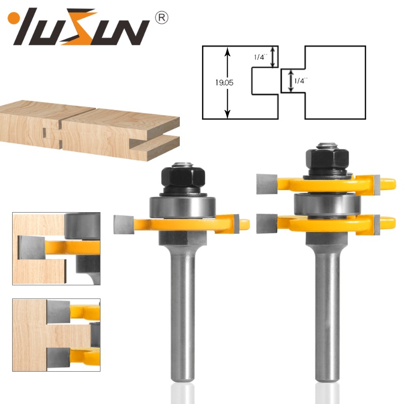 宇盛三齿刃型榫合刀拼板