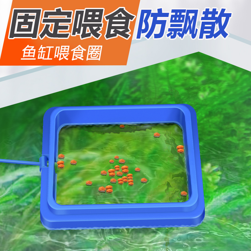 鱼缸投食圈喂器儿粮丰年