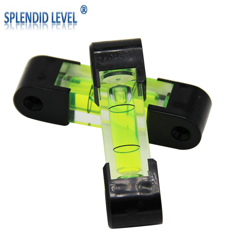 塑料长水平尺磁性水平气泡珠6818高精度水平仪圆柱水准器水平珠