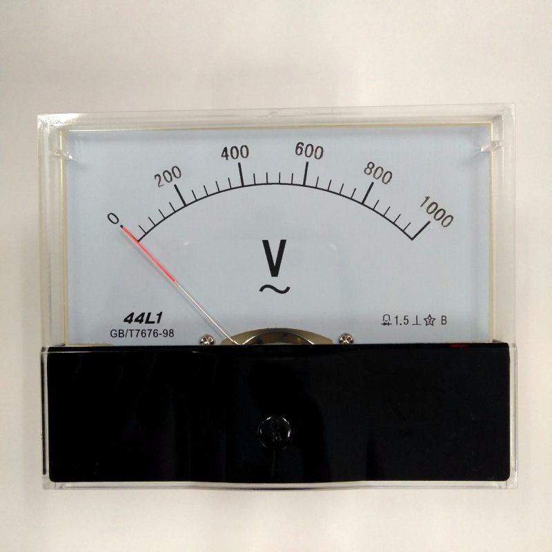 44L1 1000V直接接通 交流高压电压表 指针式 面板表 1KV 电压表