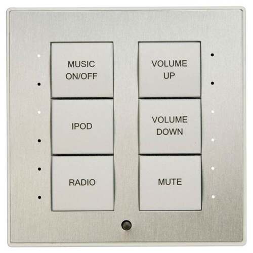 议价Crestron 快思聪按键面智能家居面C2NI-CB-B-T/C2NI-CB-W-T