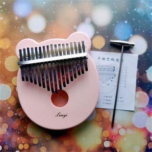 卡林巴拇指琴17音初学者学生kalimba马林巴乐器迷你手指钢琴21音